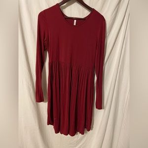 LONG SLEEVE DRESS SIZE MEDIUM